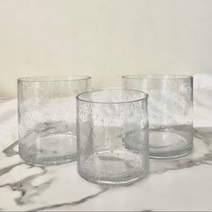 Set of Glass Vases NWOT